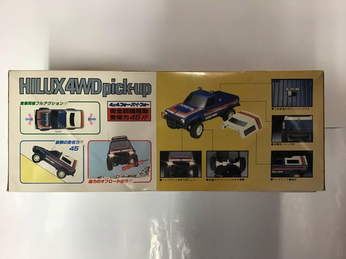 Amazon.co.jp: 当時物 ニッコー 1/16 ハイラックス 4WD ピックアップ